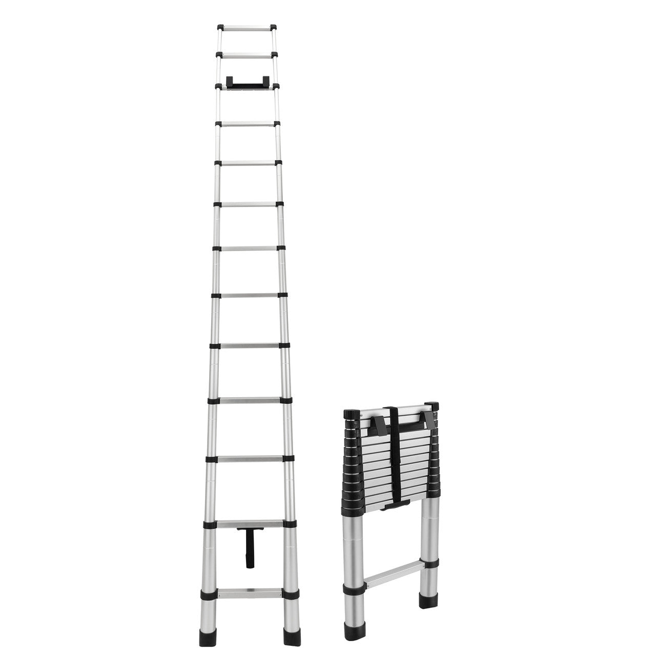 SROODTUO RV Telescoping Ladder 12.5ft Compatible with Lippert On-The-Go Prepped Units