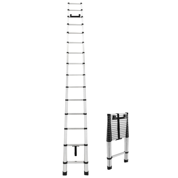 SROODTUO RV Telescoping Ladder 14.5ft Compatible with Lippert On-The-Go Prepped Units